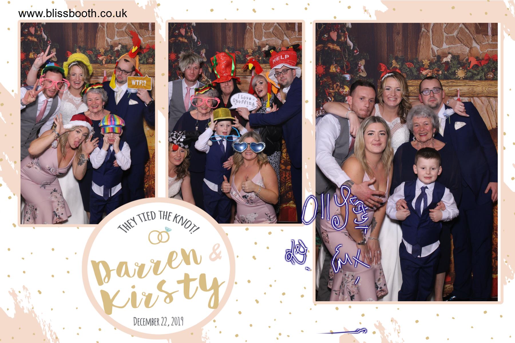 Kirsty and Darren | View more photos from the event at gallery.blissbooth.co.uk/u/BlissBooth/Kirsty-and-Darren